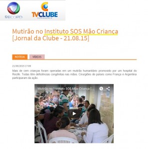 SOS Mão - TVClube - 21.08