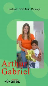 Arthur Gabriel 6 anos